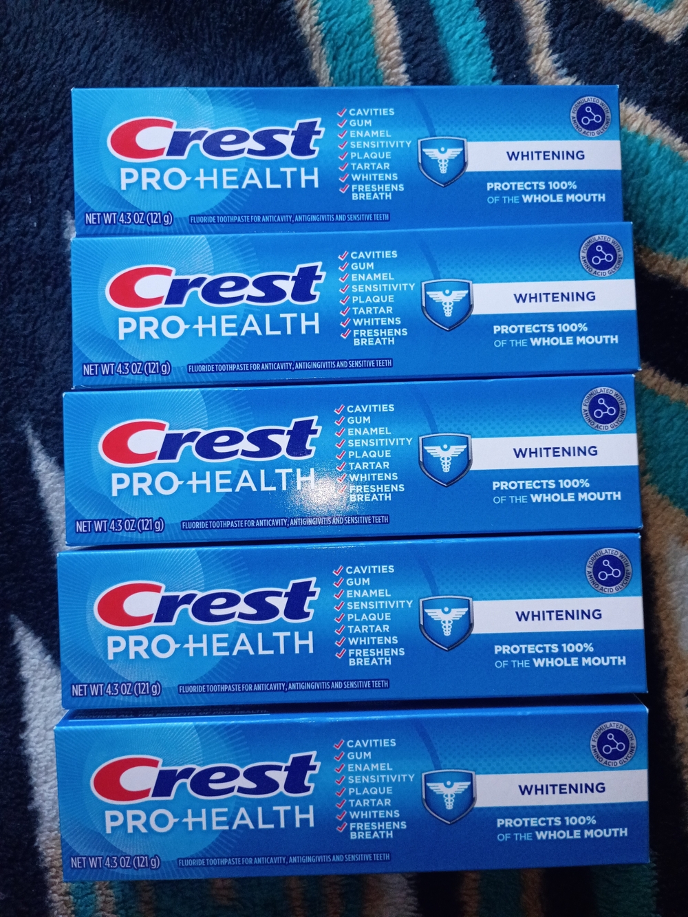 Crest Pro-Health Toothpaste - Blue and White Packaging